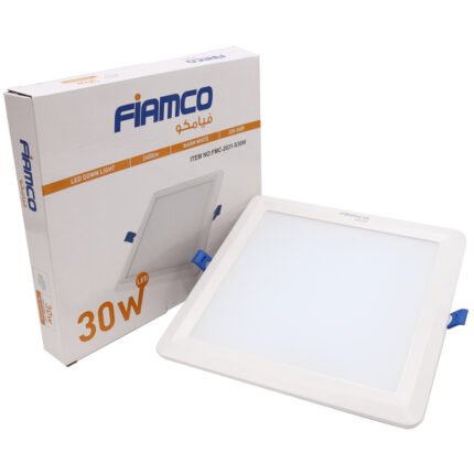 داون لايت - 30 وات - فيامكو - عدسة سامسونج - مربع - متعدد الألوان