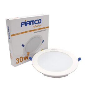 داون لايت - 30 وات - فيامكو - عدسة سامسونج - دائرى - متعدد الألوان