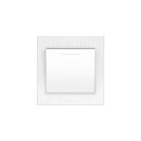 مفتاح مفرد - فيامكو - أبيض - مودرن