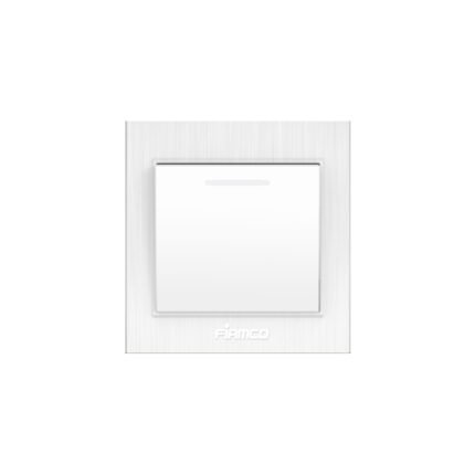 مفتاح مفرد - فيامكو - أبيض - مودرن