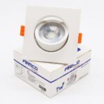 ⁦داون لايت - 7 وات - فيامكو - متحرك - مربع - عدسة سامسونج  - متعدد الألوان⁩ - الصورة ⁦6⁩