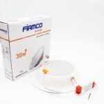 ⁦داون لايت - 30 وات - فيامكو - غاطس - دائرى - عدسة سامسونج  - متعدد الألوان⁩ - الصورة ⁦3⁩