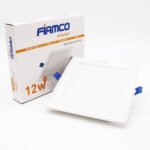 داون لايت - 12 وات - فيامكو - عدسة سامسونج - مربع - متعدد الألوان