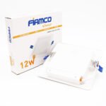 ⁦داون لايت - 12 وات - فيامكو - عدسة سامسونج - مربع - متعدد الألوان⁩ - الصورة ⁦2⁩