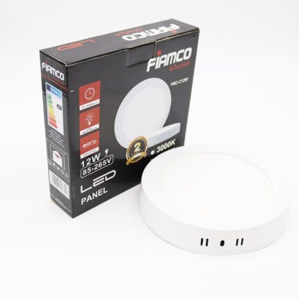 بانل لايت - 15وات - فيامكو - دائرى - موفر للطاقة