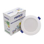 ⁦داون لايت - 10 وات - فيامكو - غاطس - دائرى - عدسة سامسونج  - متعدد الألوان⁩ - الصورة ⁦4⁩