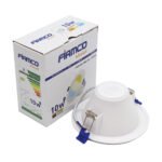 ⁦داون لايت - 10 وات - فيامكو - غاطس - دائرى - عدسة سامسونج  - متعدد الألوان⁩ - الصورة ⁦3⁩