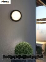 FMO-W101-2-17W-3000K-SBK