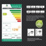 ⁦FMD-8700-12W-1080LM-24°-WH+RGD-3000K⁩ - الصورة ⁦3⁩