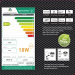 ⁦FMD-8700-18W-1725LM-24°-WH+GBK-3000K⁩ - الصورة ⁦3⁩