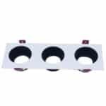 ⁦FMF-15000-3-SQ-FRAME-WH+BK⁩ - الصورة ⁦4⁩